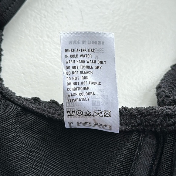 Freya Sundance Sweetheart Bikini Top - Black -32G - excellent like new condition - Picture 9 of 9